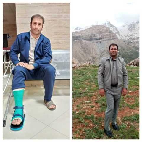 قاچاقچی چوب مامور محیط زیست را زیر گرفت ( عکس) قاچاقچی چوب مامور محیط زیست را زیر گرفت