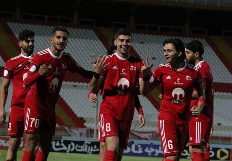 جام حذفی فوتبال، صعود تراکتورِ 10 نفره به فینال پس از 3 سال، یک تیر و 2 نشان شاگردان الهامی