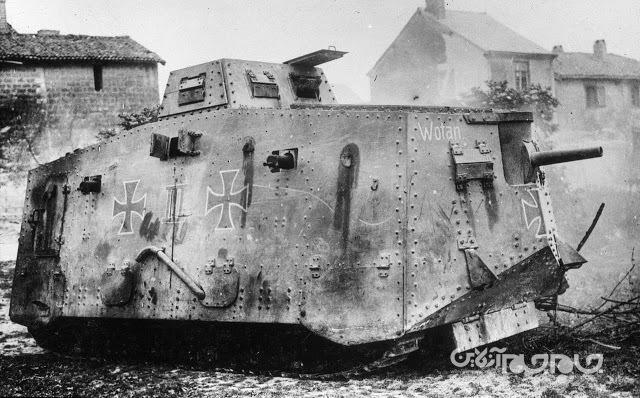 تانک A7V؛ تانک آلمانها در جنگ جهانی اول