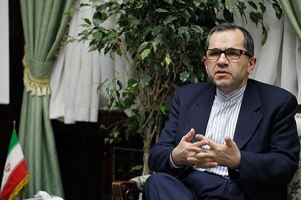 اتهام دخالت ایران درحمله به پایگاه های آمریکا درعراق را اتهام دخالت ایران درحمله به پایگاه های آمریکا درعراق را رد می کنم