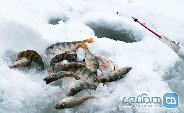 ماهی گیری یخی در اوهایو ، برترین دریاچه ها برای ماهی گیری