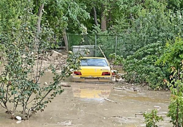 سیلاب در فیروزکوه؛ شهرک کوهسار تخلیه شد