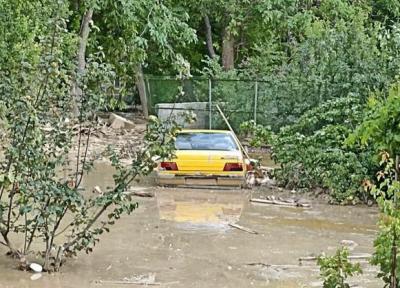 سیلاب در فیروزکوه؛ شهرک کوهسار تخلیه شد
