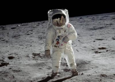 تقلای خنده دار فضانوردان برای راه رفتن روی ماه